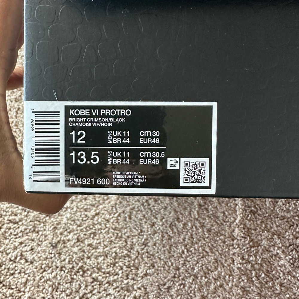 Nike Kobe VI Protro Shoes